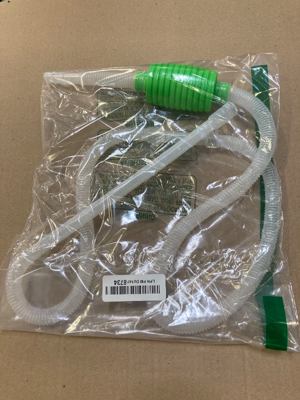 Photo 1 of Luigi's Fish Tank Cleaner - Gravel Pump Vacuum for Aquarium - Hand Siphon Hose to Remove and Change Water or Sand in Minutes - Fish Aquarium Accessories, Supplies & Cleaning Tools