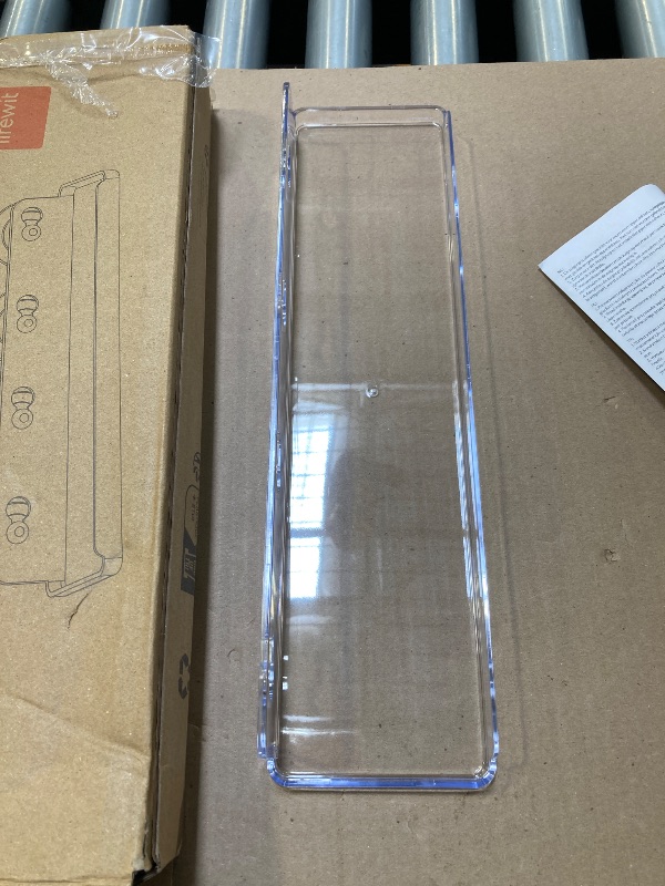 Photo 1 of Lifewit Window Plant Floating Shelves 15 inch, 1 Pack Acrylic Suction Cup Shelf, Window Sill Extender for Indoor Succulent Plants, Micro Greens, Seed Starter Pots, Herb Planters