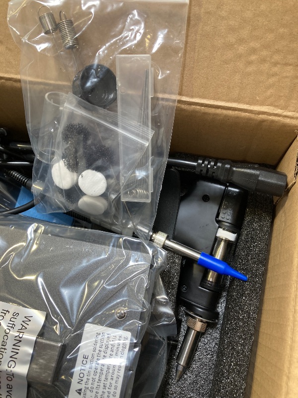 Photo 1 of YIHUA 948 Upgraded 2 in 1 ESD Safe 80W Desoldering Station and 60W Soldering Iron- Desoldering Gun and Soldering Station °F /°C
