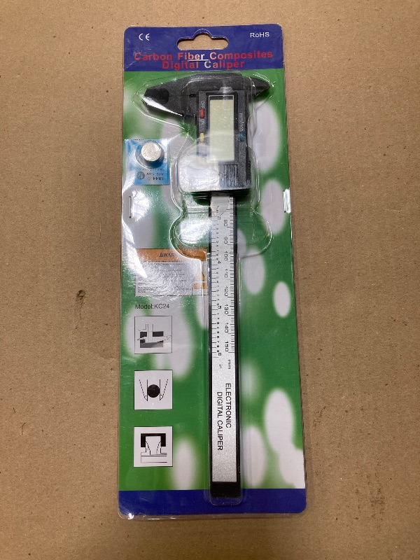 Photo 1 of Digital Caliper, Adoric 0-6" Calipers Measuring Tool - Electronic Micrometer Caliper with Large LCD Screen, Auto-Off Feature, Inch and Millimeter Conversion
