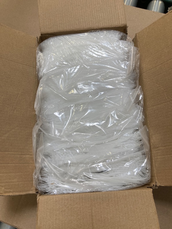 Photo 1 of Spartan Industrial - 3” X 4” (1000 Count) 4 Mil Thick Clear Reclosable Zip Plastic Poly Bags with Resealable Lock Seal Zipper - Heavy Duty and Durable