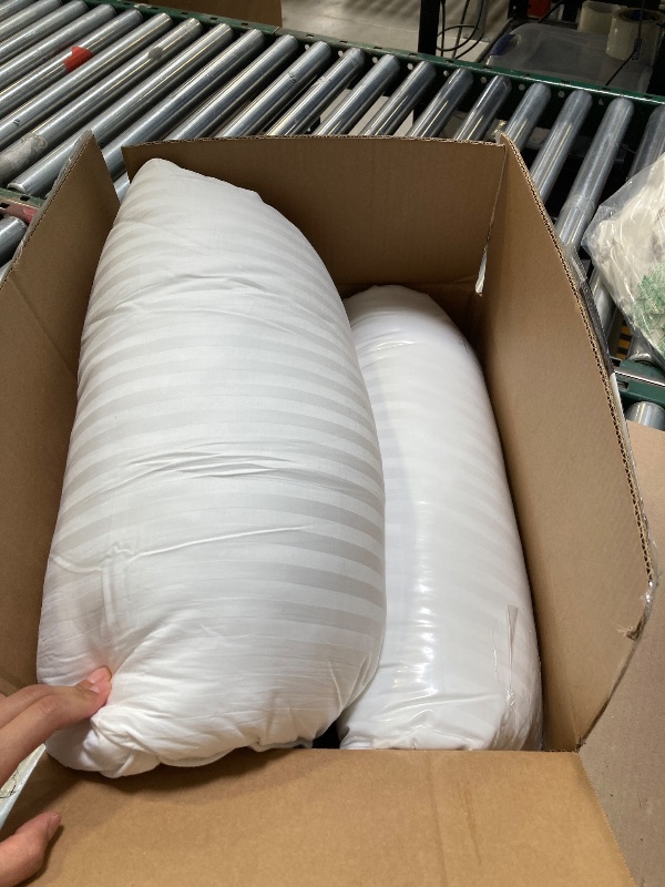 Photo 1 of Beckham Hotel Collection Bed Pillows Standard/Queen Size Set of 2 - Original Down Alternative Pillow for Sleeping - Bedding for Back, Stomach or Side Sleepers