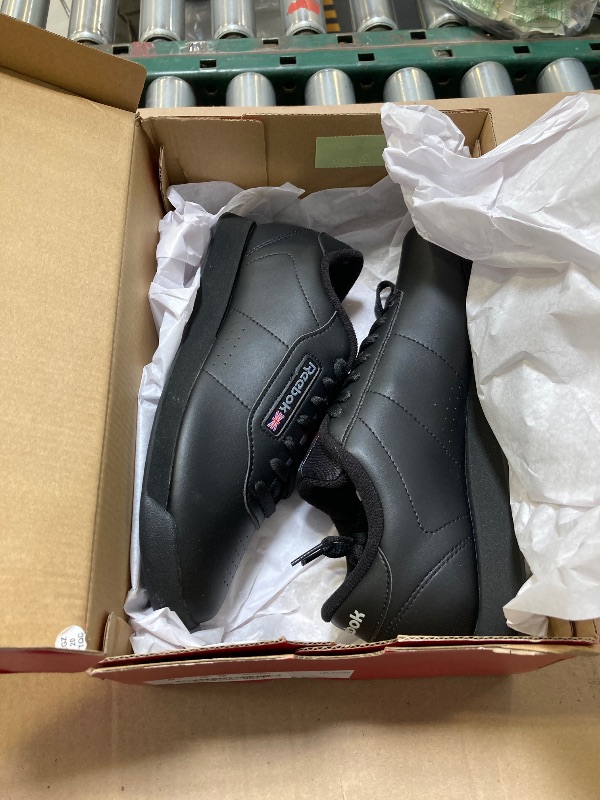 Photo 1 of Reebok womens Princess Sneaker, Black, 8 US