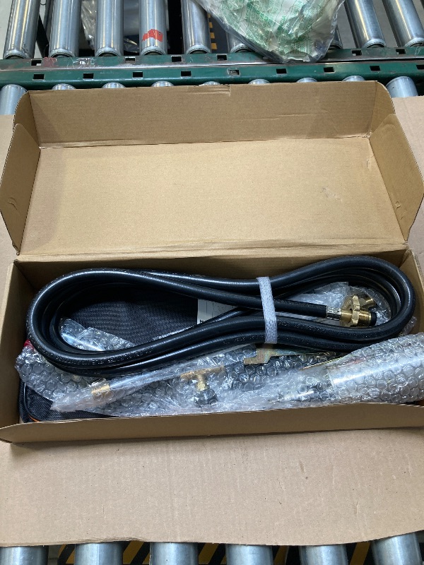 Photo 1 of Omlepai Propane Torch Weed Burner, High Output 1,800,000 BTU with 10FT Hose and Storage Bag, Heavy Duty Blow Torch Flamethrower with Turbo Trigger, Weed Torch for Ice Snow,Road Marking,Roof Asphalt
