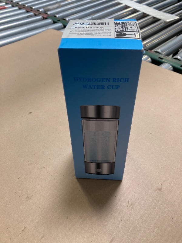 Photo 1 of Hydrogen Water Bottle Generator, Portable Hydrogen Water Ionizer Machine Rechargeable,Hydrogen Rich Water Glass Health Cup for Travel 420ml Gift for Friends/Women/Men/Mom/Father/Grandpa/Grandma