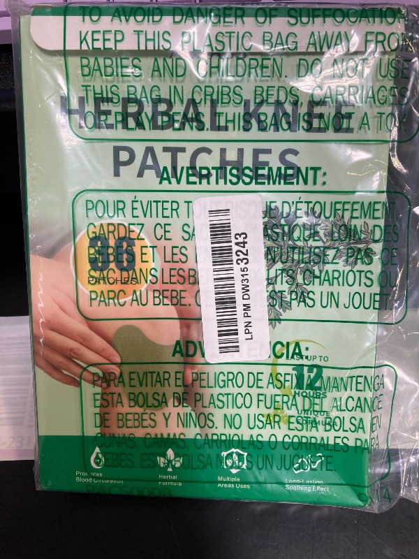 Photo 1 of 36 Count Knee Relief Patch - Warming Herbal Patches for Knee - Natural Relief Heat Knee Patch - Wormwood Extract Sticker for Knee, Back, Neck, Shoulder, Muscle, Joint