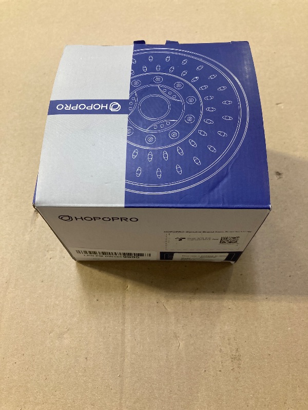 Photo 1 of HOPOPRO 5-Mode High Pressure Shower Head - The Washington Post, NBC News, Today TV Show Recommended - High Flow Fixed Showerheads (4 Inch Silver)