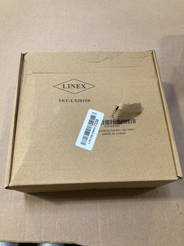 Photo 1 of LINEX Sprinklers for Yard, 360 Degree Rotating Garden and Lawn Sprinkler for Large Area Coverage, Adjustable Spray for Outdoor