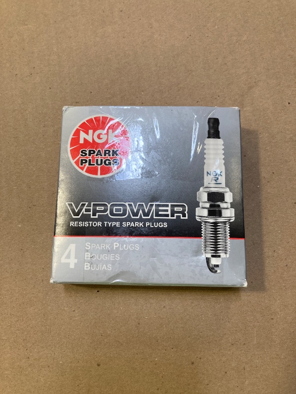 Photo 1 of 3 pc NGK V-Power Spark Plugs compatible with Honda Accord 2.2L 2.3L L4 1990-2002