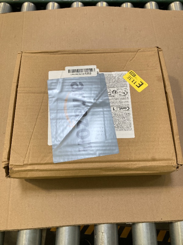Photo 1 of Amazon Basics Soft King Size Bed Sheets, Deluxe Microfiber 4-Piece, Gray Arrows