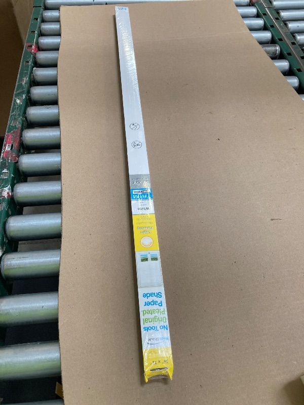 Photo 1 of Redi Shade White Paper Light Filtering Window Shade - 36 in. W X 72 in. L
