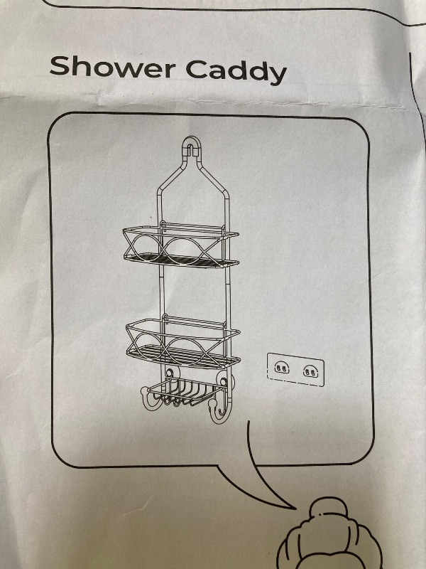 Photo 1 of Shower Caddy, Black