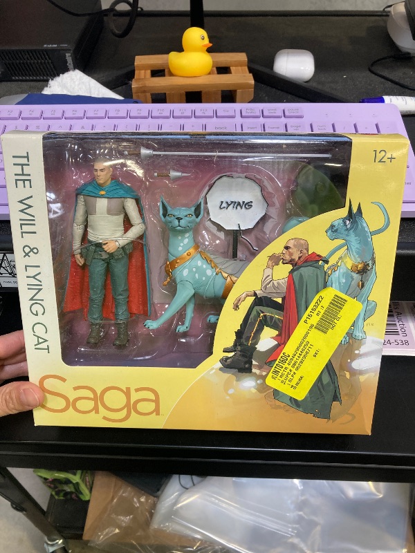 Photo 1 of Mcfarlane Saga Skybound Exclusive Will And Lying Cat Figure Set