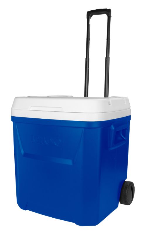 Photo 1 of Igloo 60 QT Laguna Ice Chest Cooler with Wheels Blue
