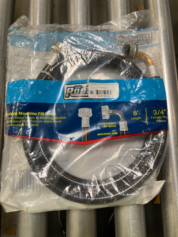 Photo 1 of Dr. Rooter 6 Ft Water Supply Hose 1 Pc for Washing Machine 