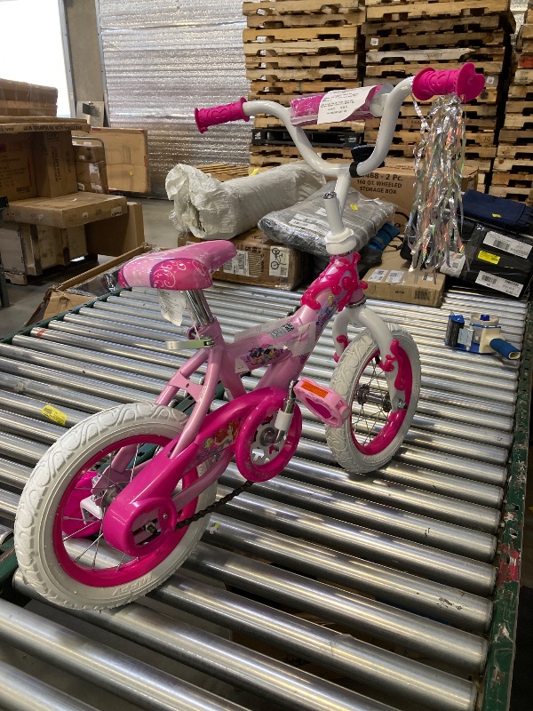 Photo 1 of Huffy 12" Disney Princess Kids' Bike, Fits Riders 3'1" - 3'5", Pink, Child, Girl's
