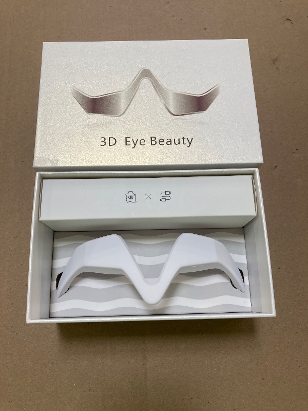 Photo 1 of Under-Eye-Red-Light-Therapy Massager Glasses, Red-Light-Therapy Glasses LED-Eye-Massager for Dark-Circles, Puffiness, and Eye-Strain-Relief