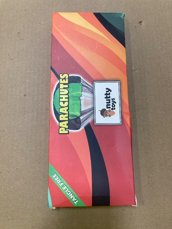 Photo 1 of nutty toys Parachute Toys for Kids - Tangle Free Outdoor Flying Parachute Men, Top Indoor & Outside for 3 4 5 6 7 8 9 10 11 12 Year Old, Best Easter Basket Stuffers Idea 2025, Unique Boy & Girl Gifts