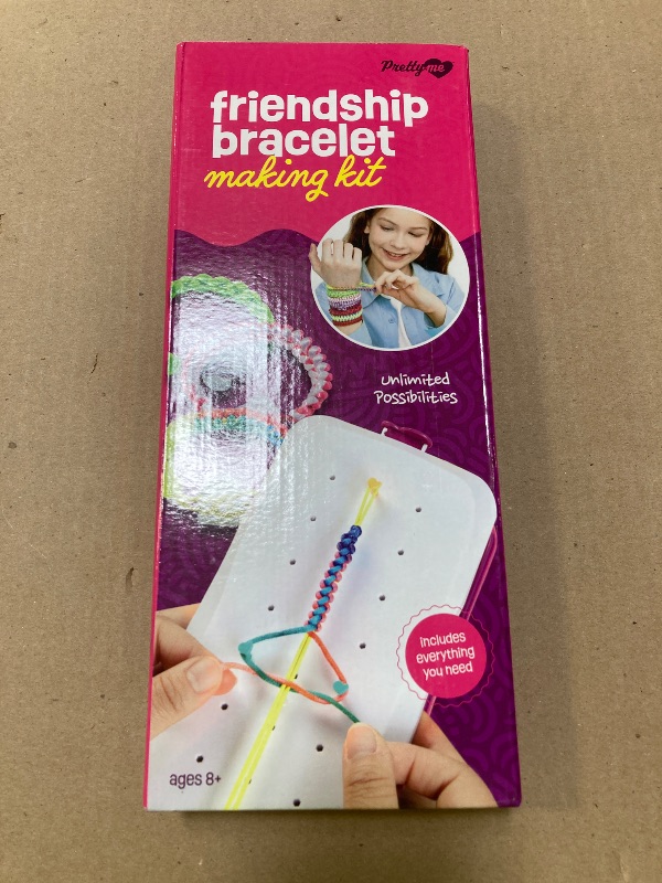 Photo 1 of Friendship Bracelet Making Kit for Girls - Crafts for Girl - String Bracelets Maker - Gifts for 8-12 Year Old Kid - Birthday Gift Ideas & Kits Toys Ages 8, 9, 10, 11, 12 - Kids Age 8-12 Olds