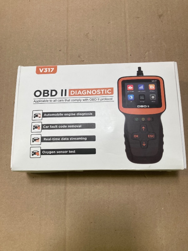 Photo 1 of Zmoon OBD2 Scanner Diagnostic Tool, Vehicle Check Engine Code Readers with Reset & I/M Readiness & More, Car OBDII/EOBD Diagnostic Scan Tool for All Vehicles After 1996