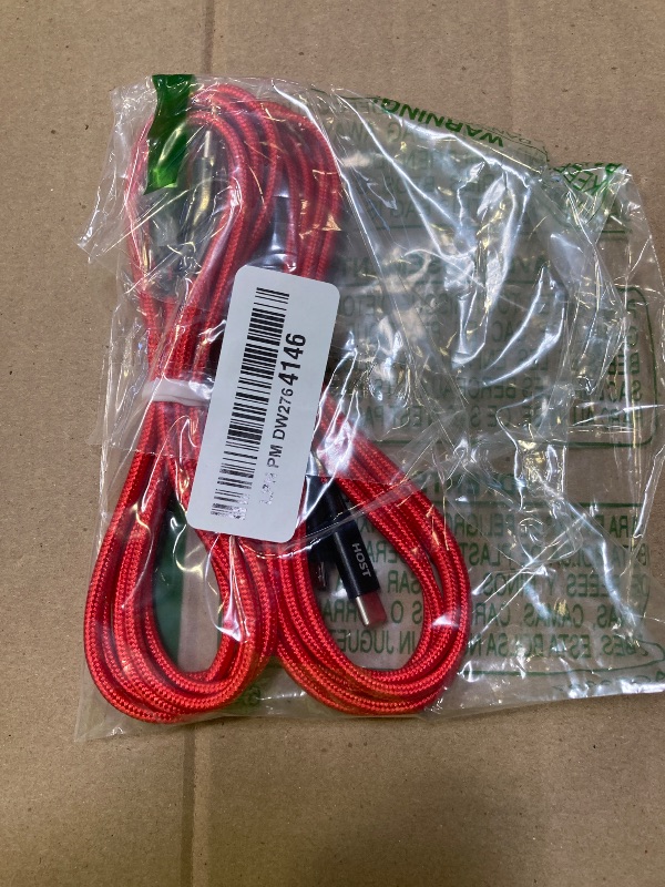 Photo 1 of AGVEE 2 Pack 6ft USB-C OTG to Micro USB Cable, Braided Charger Data Sync Cord Charging Wire Adapter for Samsung Galaxy S7 S6, J7, J3, LG, PS4, Kindle, PS4 Xbox Controller, Android Phone, Red
