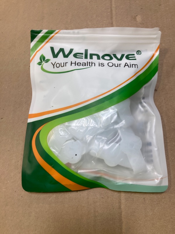 Photo 1 of Welnove Pack of 12 Bunion Corrector, Toe Separators with 2 Loops, Big Toe Spacer Suitable for Bunion and Overlap Toe (White)
