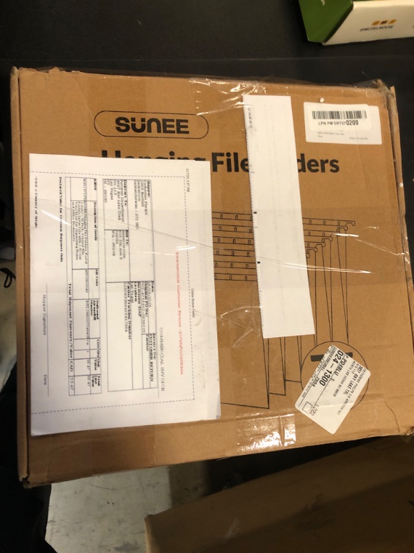 Photo 1 of SUNEE Hanging File Folders, Pastel Colors - 75 Pack, Colored File Folders Letter Size with 1/5-Cut Tabs, Ideal for Organizing Home and Office Documents