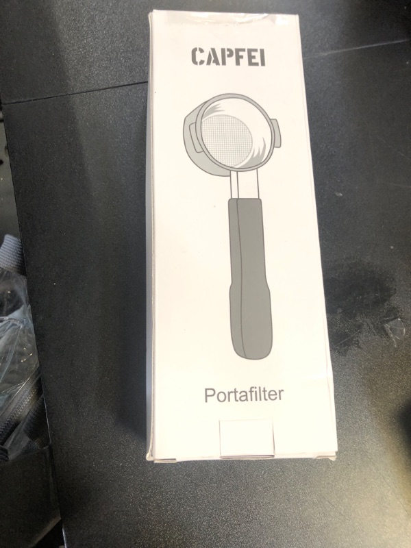 Photo 1 of 51mm Bottomless Portafilter 3 Ears Compatible with CASABREWS CM5418 and 3700 Series | with Stainless Steel Double Shot Capacity Cup Filter Basket