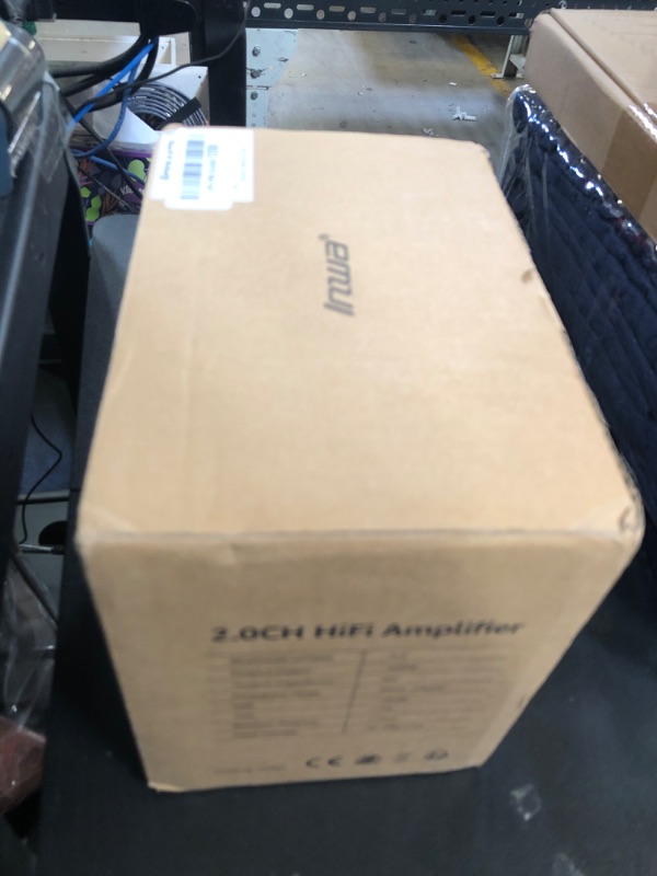 Photo 1 of Inwa Bluetooth Audio Stereo Amplifier, 200W Dual Channel Mini Hi-Fi Stereo Receiver, 2.0CH Power Amp w/HDMI(ARC), Opt, Coax, USB, RCA for Home Speakers 100W x 2 with LED Display, Bass/Treble Control