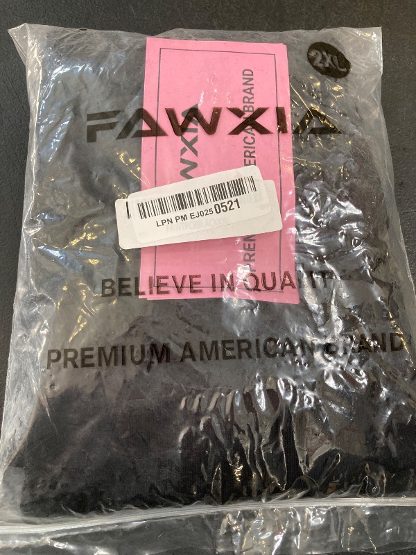 Photo 1 of Fawxia Black Tank Top Button - Size 2XL