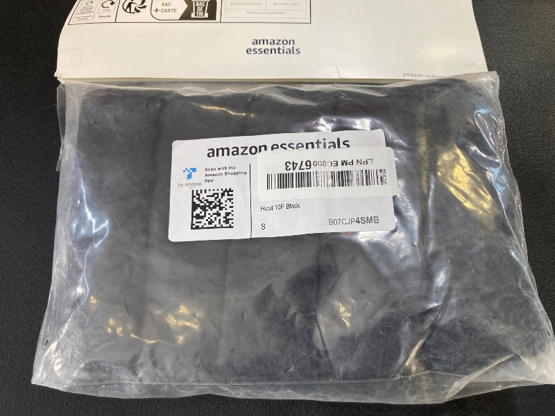 Photo 1 of Amazon Essentials Women's Cotton High Leg Brief Underwear , Breathable, Pack of 10, Black, Small