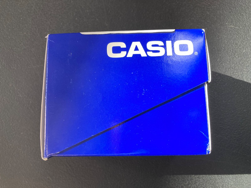 Photo 1 of Casio Quartz Watch with Resin Strap, Clear, 20 (Model: F-91WS-7CF)