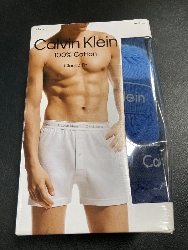 Photo 1 of Calvin Klein Cotton Classics Multipack Knit Boxers - size M 3 Pack 
