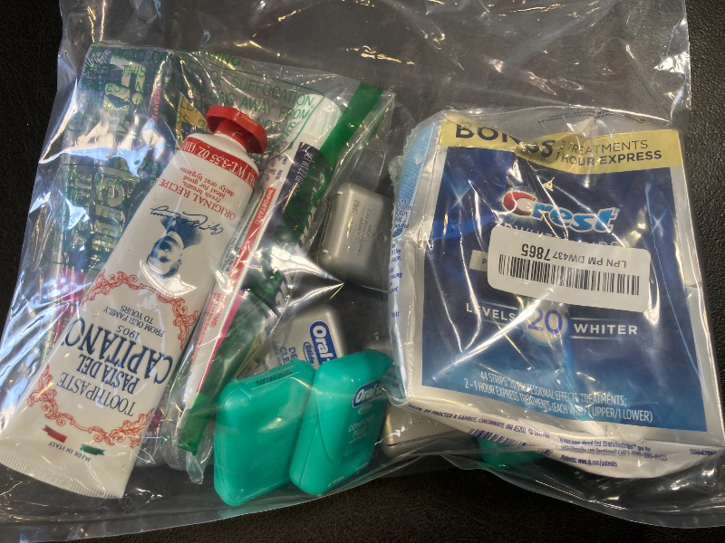 Photo 1 of BAG OF DENTAL PRODUCTS BUNDLE / FINAL SALE 