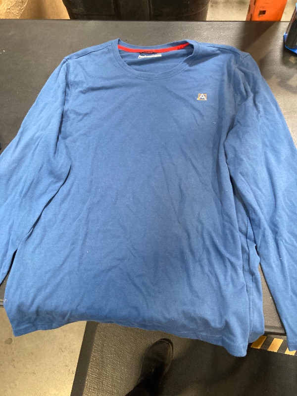 Photo 1 of Avalanche Outdoor Supply Company Men's Long Sleeve Tee, Blue, XL