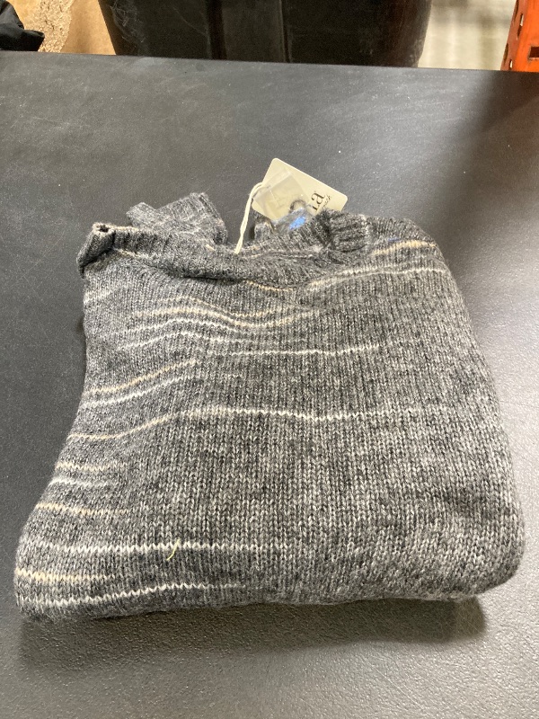Photo 1 of A.n.a Womens Crew Neck Long Sleeve Pullover Sweater, Medium, Gray