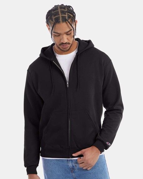 Photo 1 of champion hoodie zipper black, size 3X