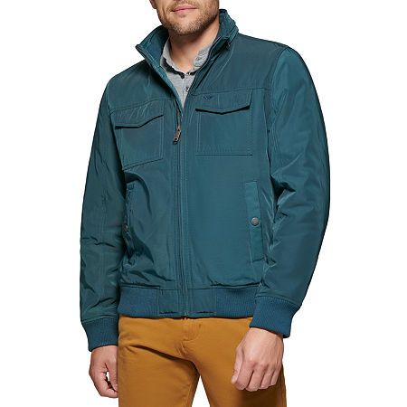 Photo 1 of Dockers Men's Quilted Lined Flight Bomber, X-large, Green