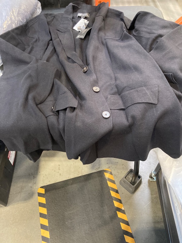 Photo 1 of JF J.Ferrar X Jason Bolden Mens Big and Tall Lightweight Softshell Jacket, 6x-large, Black