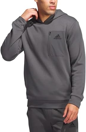 Photo 1 of adidas Men’s Regular Fit Kangaroo Pockets Hoodie M