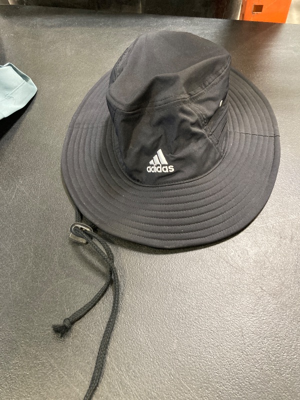 Photo 1 of Adidas Victory Bucket Black Hat Unisex Lightweight Moister Wicking Sweatband