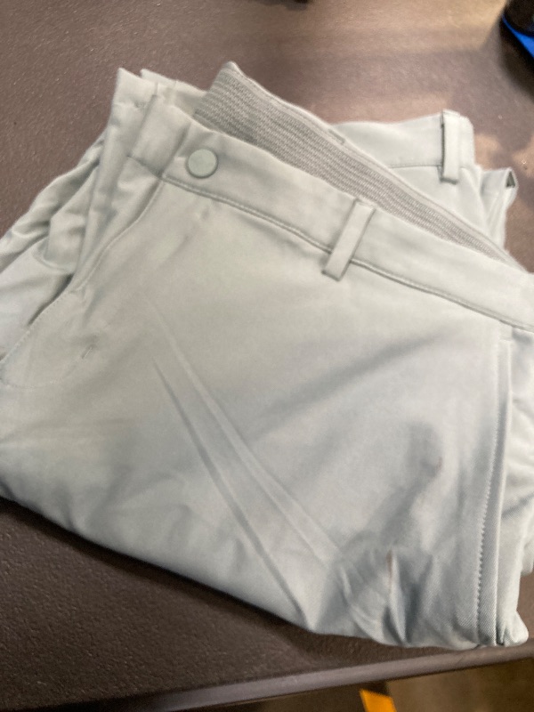 Photo 1 of  izod Stretch Slim Fit Golf Pants Men with Pockets  teal 36x32