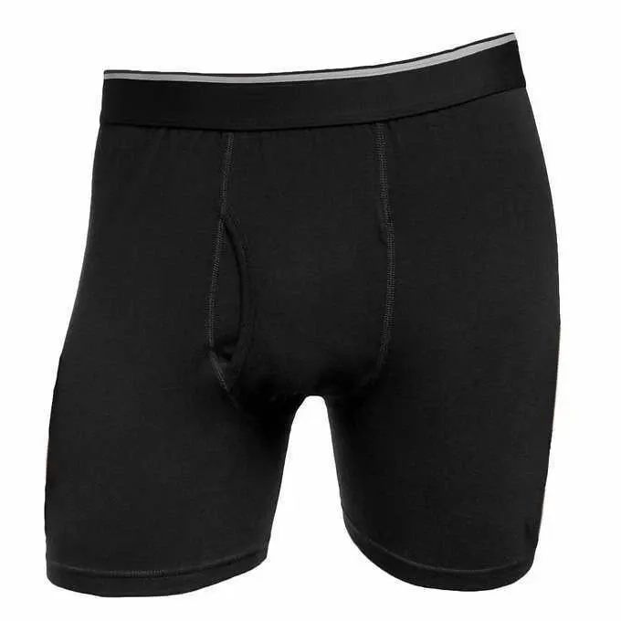 Photo 1 of Kirkland Signature Men's High Performance Stretch Fabric Boxer Briefs 3 pack M
