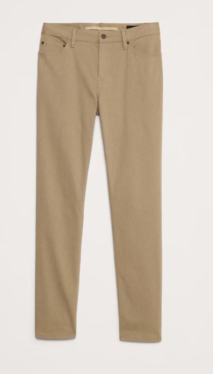 Photo 1 of Banana Republic Slim Light Beige Pants - Size 34 x 30