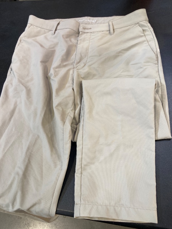 Photo 1 of Banana Republic Slim Light Beige Pants - Size 34 x 30