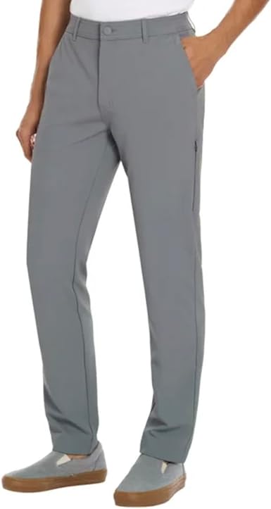 Photo 1 of Hurley Men's Water Repellent Hybrid Performance Stretch Pant (US, Waist Inseam, 40 x 30 , Regular, Gray)