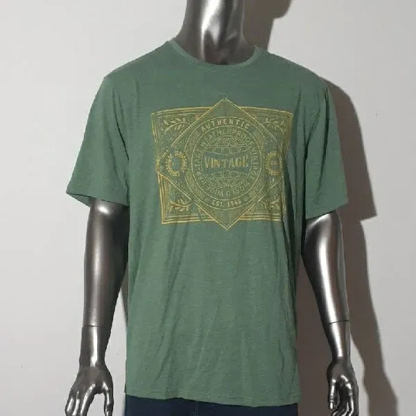 Photo 1 of Weatherproof Vintage Authentic Tee Shirt Green - Size M 