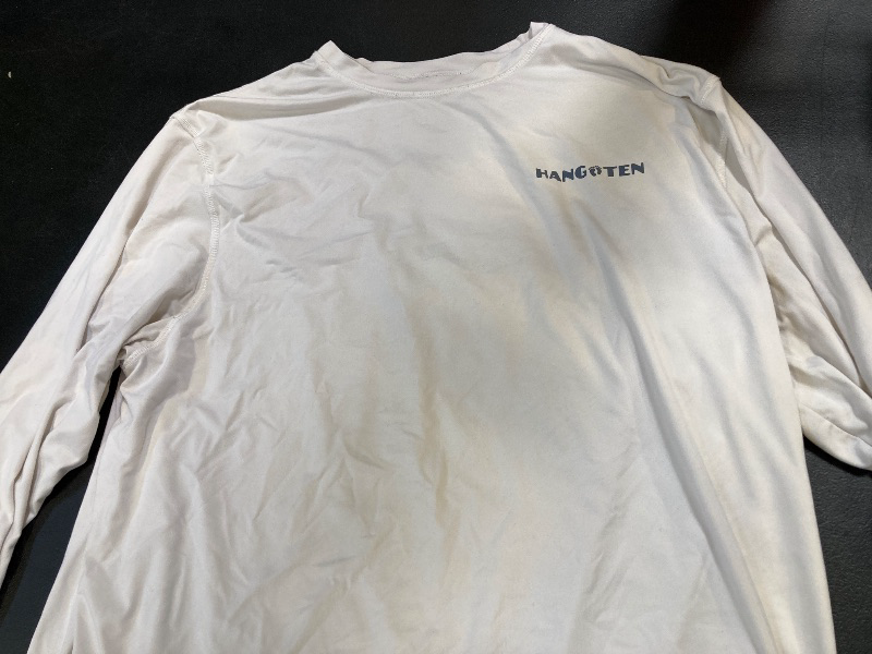 Photo 1 of Hang Ten Long Sleeve White Shirt - Size XL