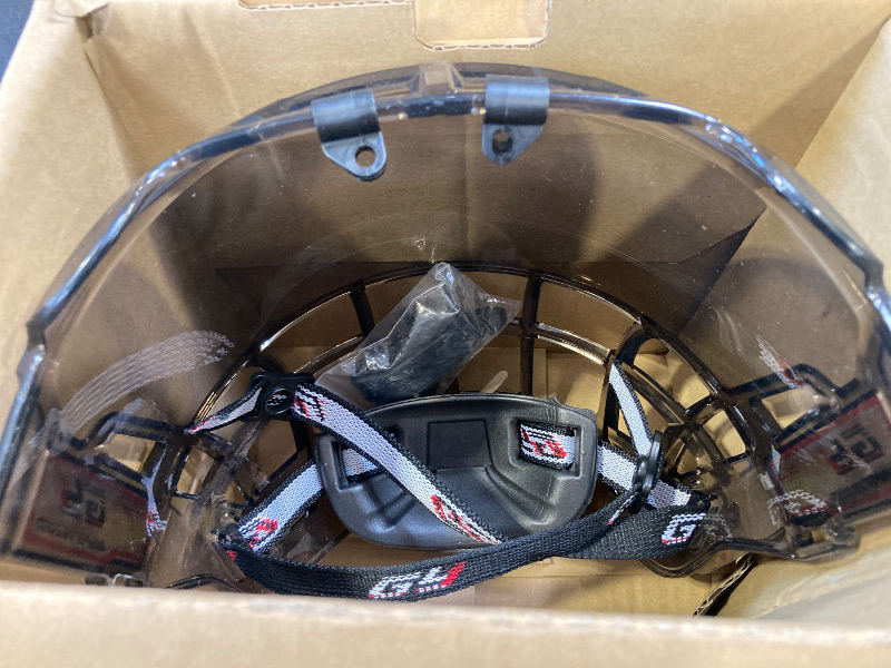 Photo 1 of Gy Hockey Full Face Shield Visor Senior Hockey Face Shield Ice Hockey Helmet Visor Adult & Youth, Anti-Scratch/Anti-Fog/Ce Certified (Smoke)