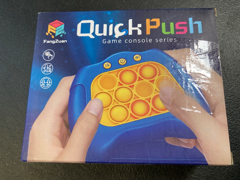 Photo 1 of Intoypad Pop The Target! Handheld Speed Push Game Machine: A Fun Multiplayer Game for Family. Sensory Fidget Toy Christmas Toys Gifts for 6 7 8 9 10 11 12 Years Old Kids Road Trip Car Games Kids Blue